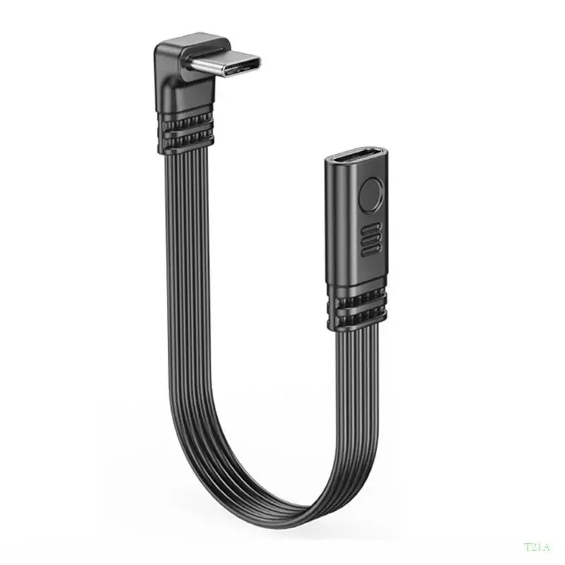 USB Type-C Extension Cable 90° Elbow – 45W, 480Mbps