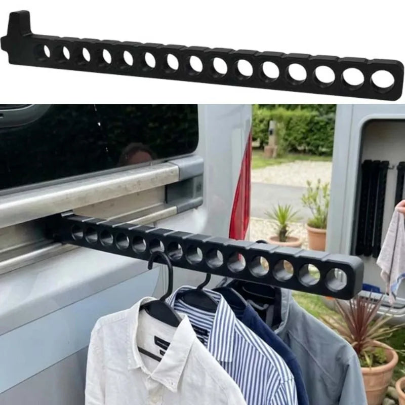 Portable Clothes Drying Rack – 15-Hole Laundry Hanger for RV