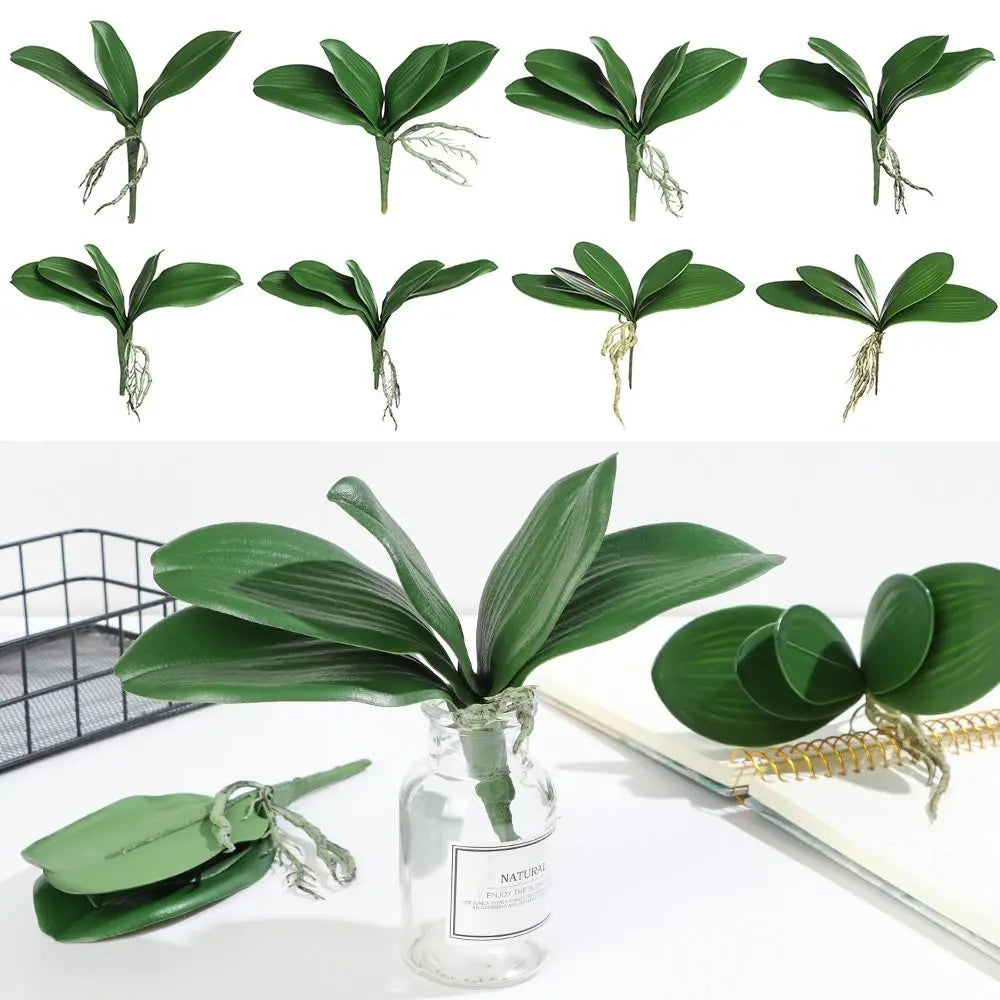 Real Touch Artificial Green Leaf Branch – Home & Floral Decor