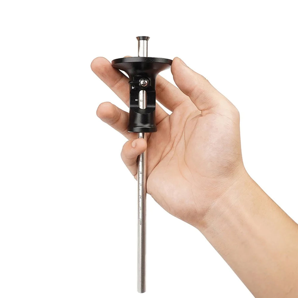 Precision Wheel Marking Gauge 0-120mm | Carbide Blade Scribe