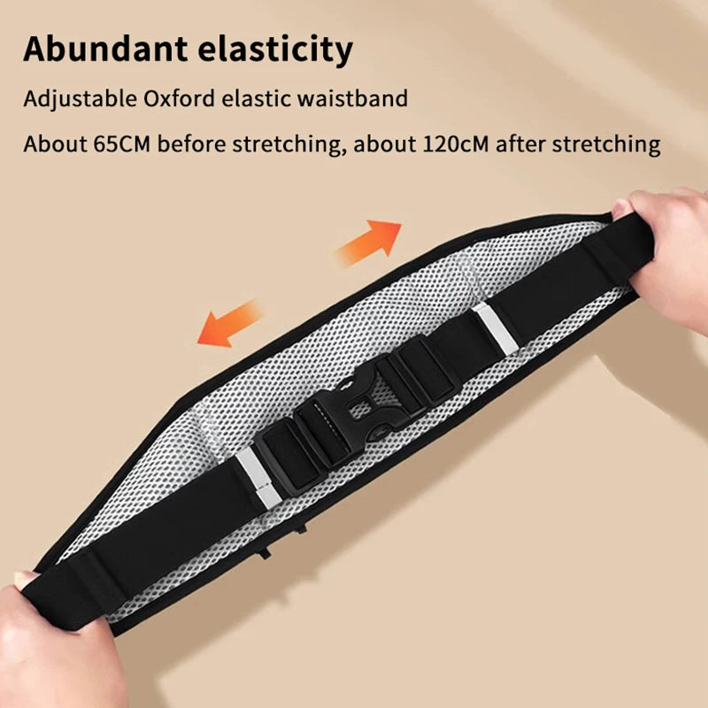 Waterproof Running Waist Bag – Sports Fanny Pack Unisex