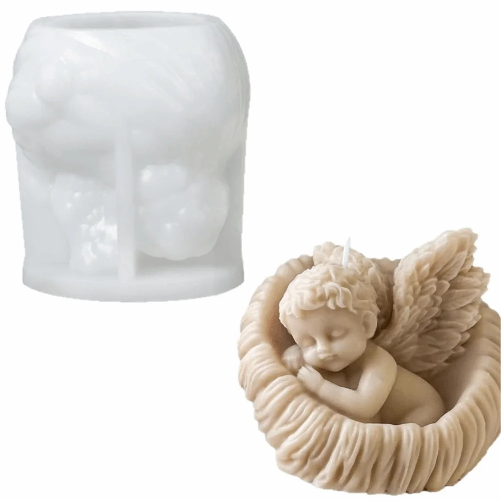 Silicone Shell Candle Mold – Flexible Resin & Wax Casting