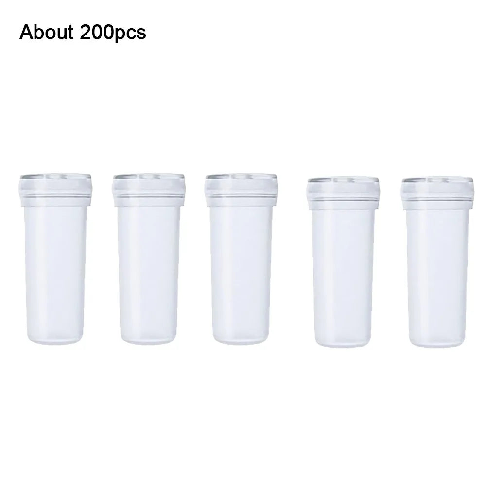 PVC Flower Water Tubes – Bulk Floral Nutrition Vials 4cm & 7cm