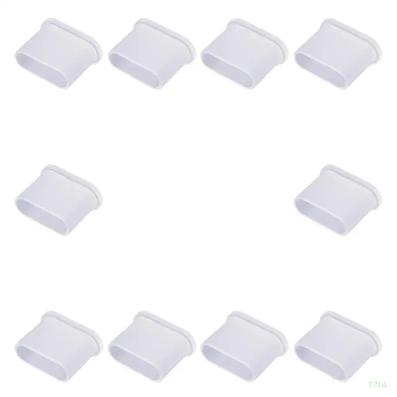 USB Type-C Dust Cover Caps – Silicone Port Protectors 5/10 Pack