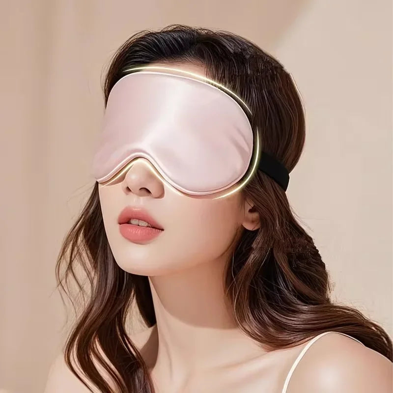 Silk Sleep Eye Mask – Light Blocking Travel & Nap Eyeshade