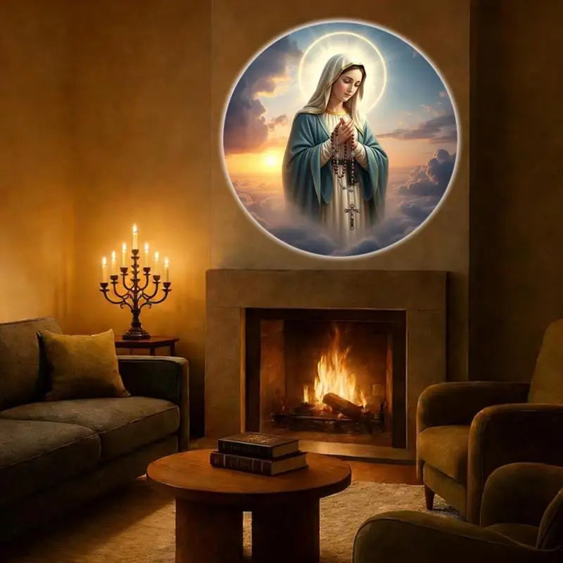 USB Religious Projection Light – 12 Sacred Pattern Slides