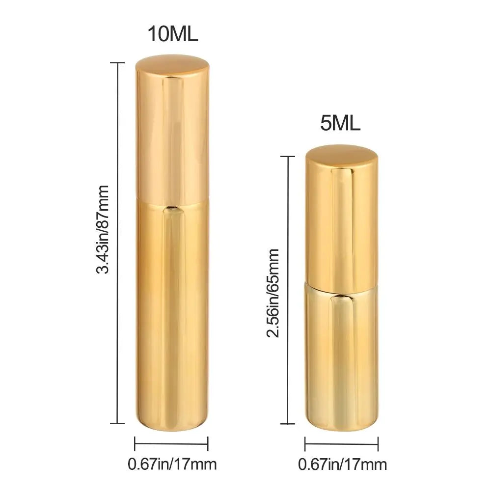 Mini Refillable Travel Perfume Spray Bottle – Glass Atomizer