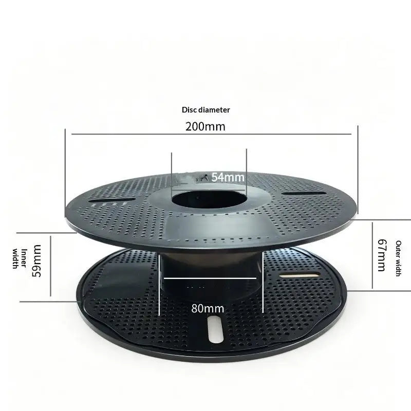 Reusable Empty 3D Printer Filament Spool – 1KG PP Reel