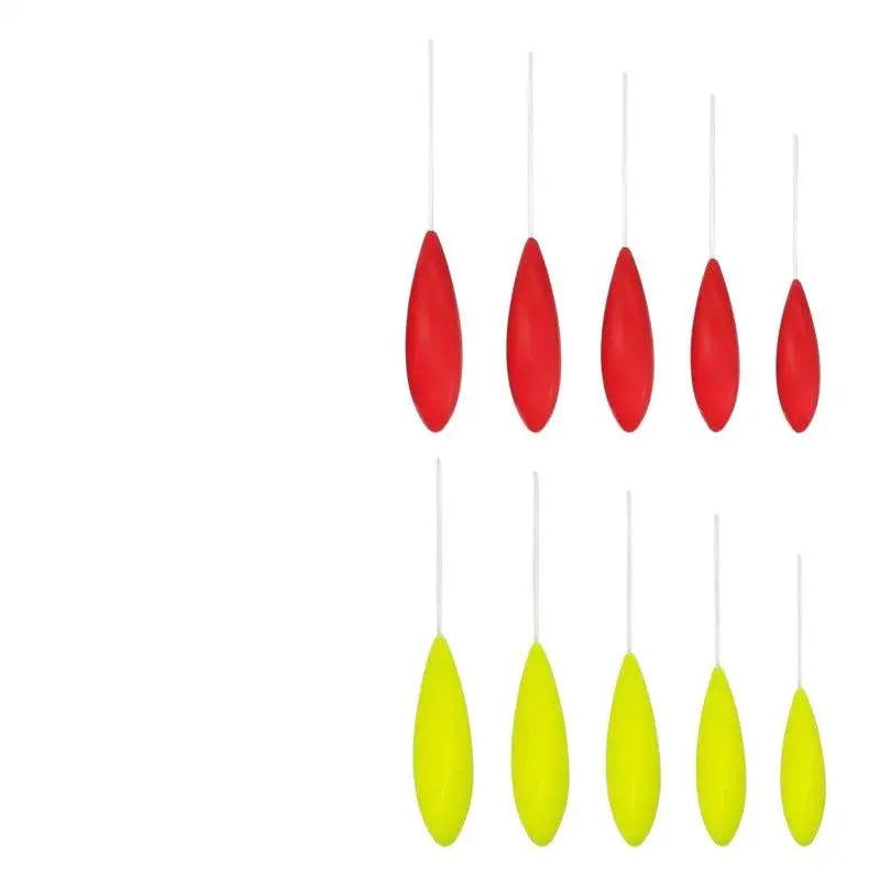 5-Pack Fishing Cast Float Buoy – Tangle-Free Plastic Bobber