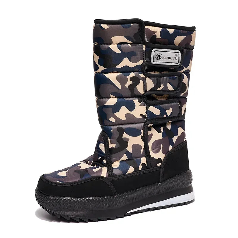 LEDP Waterproof Mid-Calf Snow Boots – Unisex Sizes 36–47