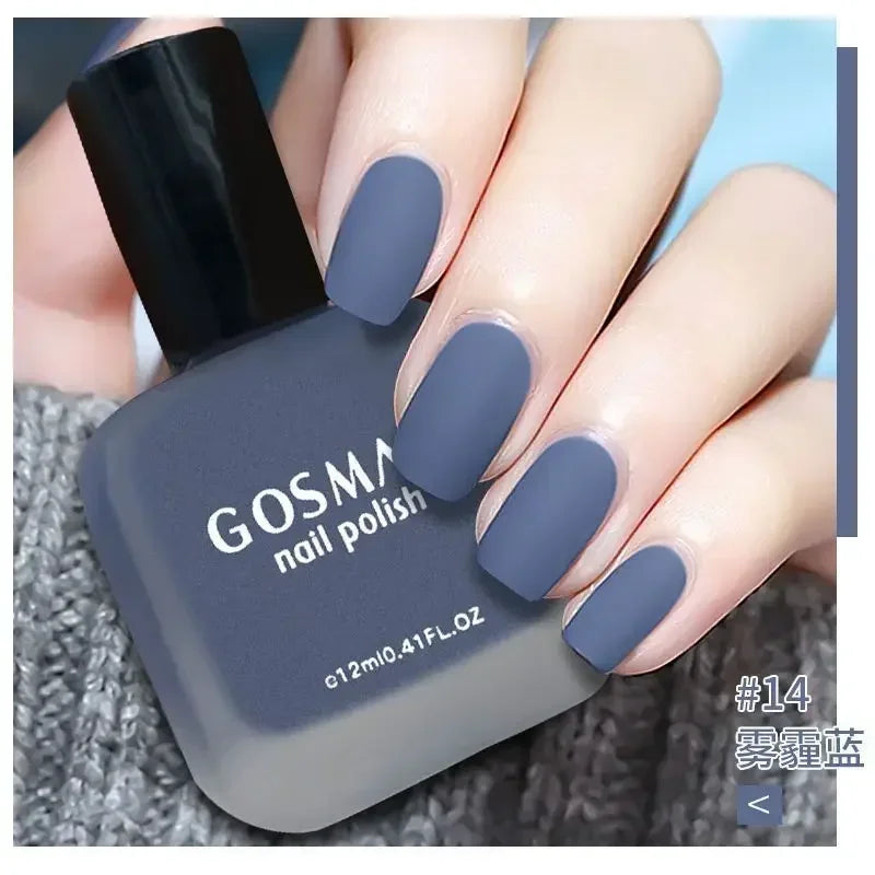 Handaiyan 12ml Frosted Matte Nail Gel Polish – Quick Dry