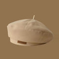 Women's Retro Woolen Beret Hat – Versatile Plush Cap