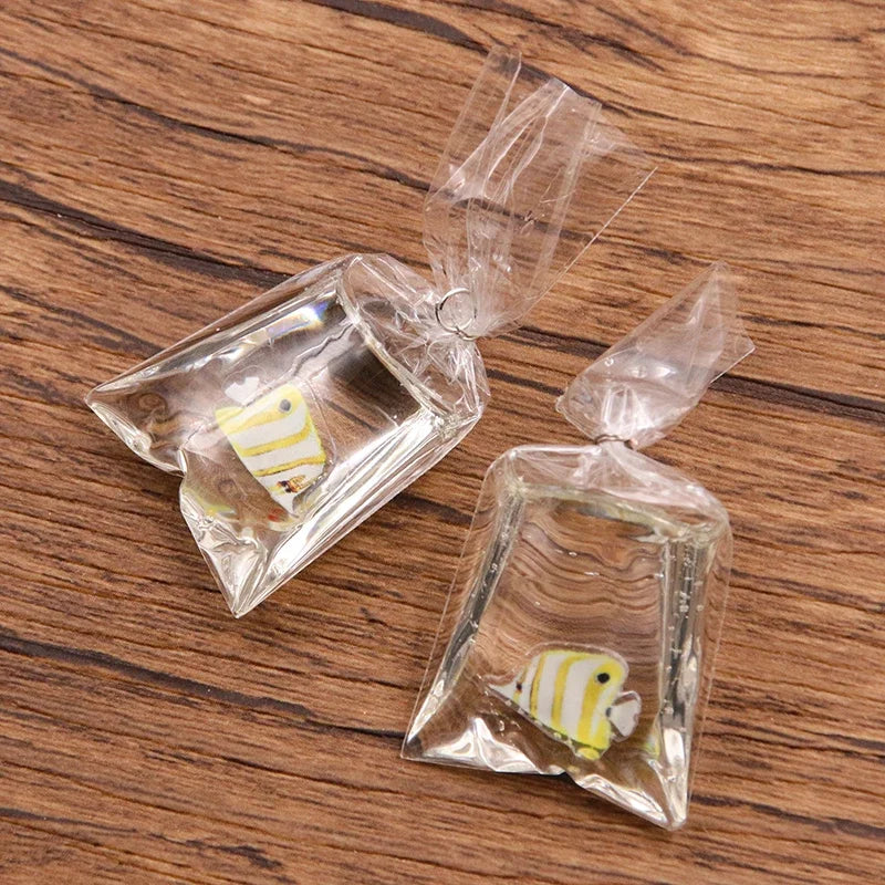 Transparent Resin Clownfish Charms – 8 Colors DIY Jewelry