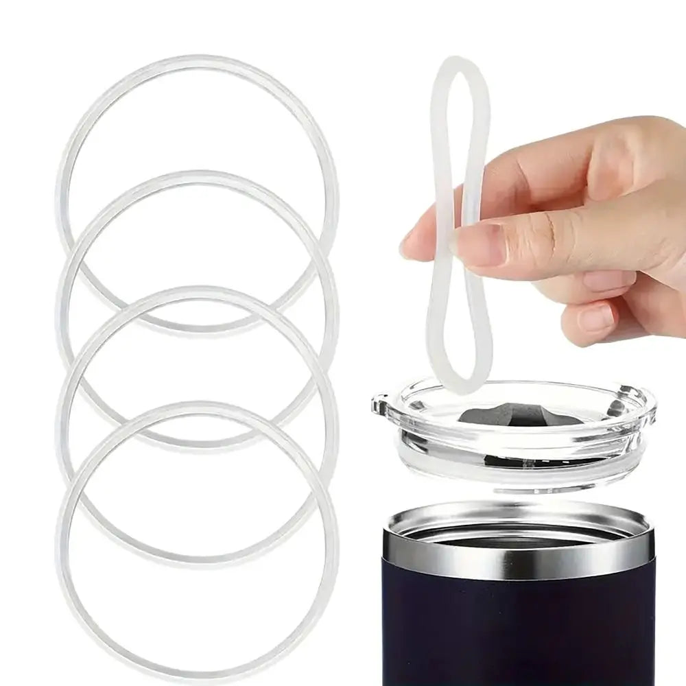 Silicone Lid Gasket for 16oz & 20oz Travel Mug Tumbler | 1-4 Pack
