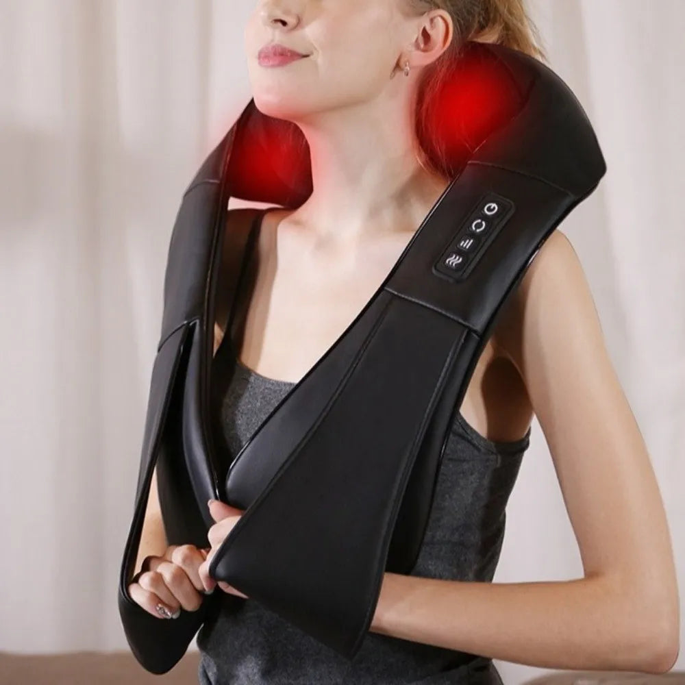 SAMMY Kneading Massage Shawl – U-Shape Neck & Shoulder