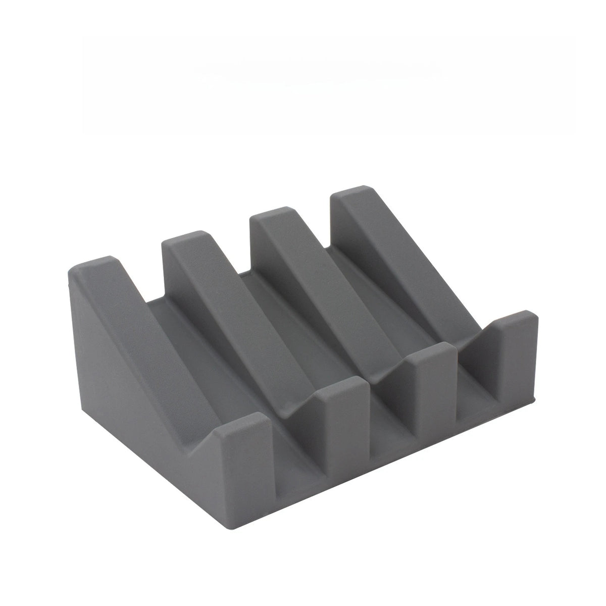 Silicone Self-Draining Soap Dish & Sponge Drain Pad