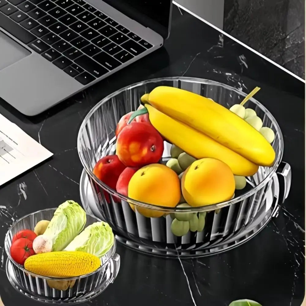 Transparent Microwave Food Cover – Dustproof Splatter Guard