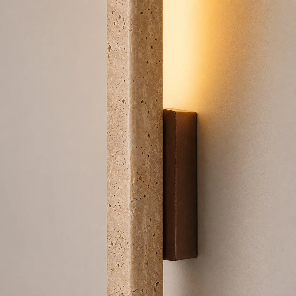 Wabi-Sabi Linear Wall Sconce – Sculptural LED Strip Light