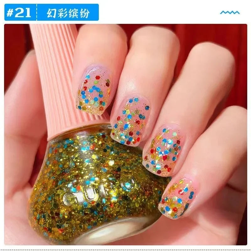 SAMMY 12ml Oil-Based Nail Polish – Quick Dry, 45 Colors