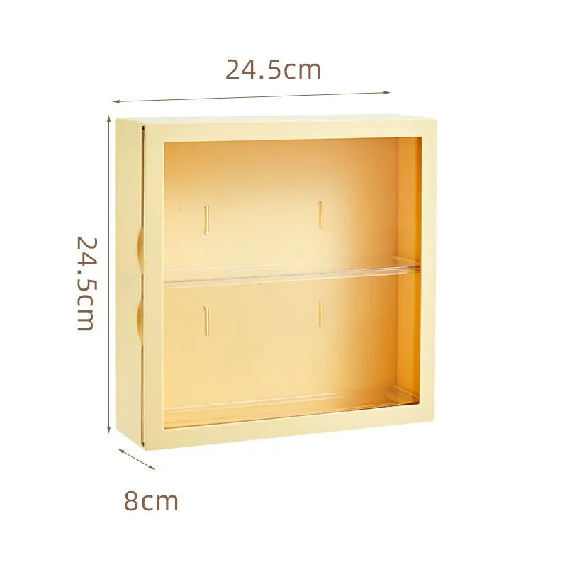 Transparent Dust-Proof Display Case for Action Figures | Wall Rack