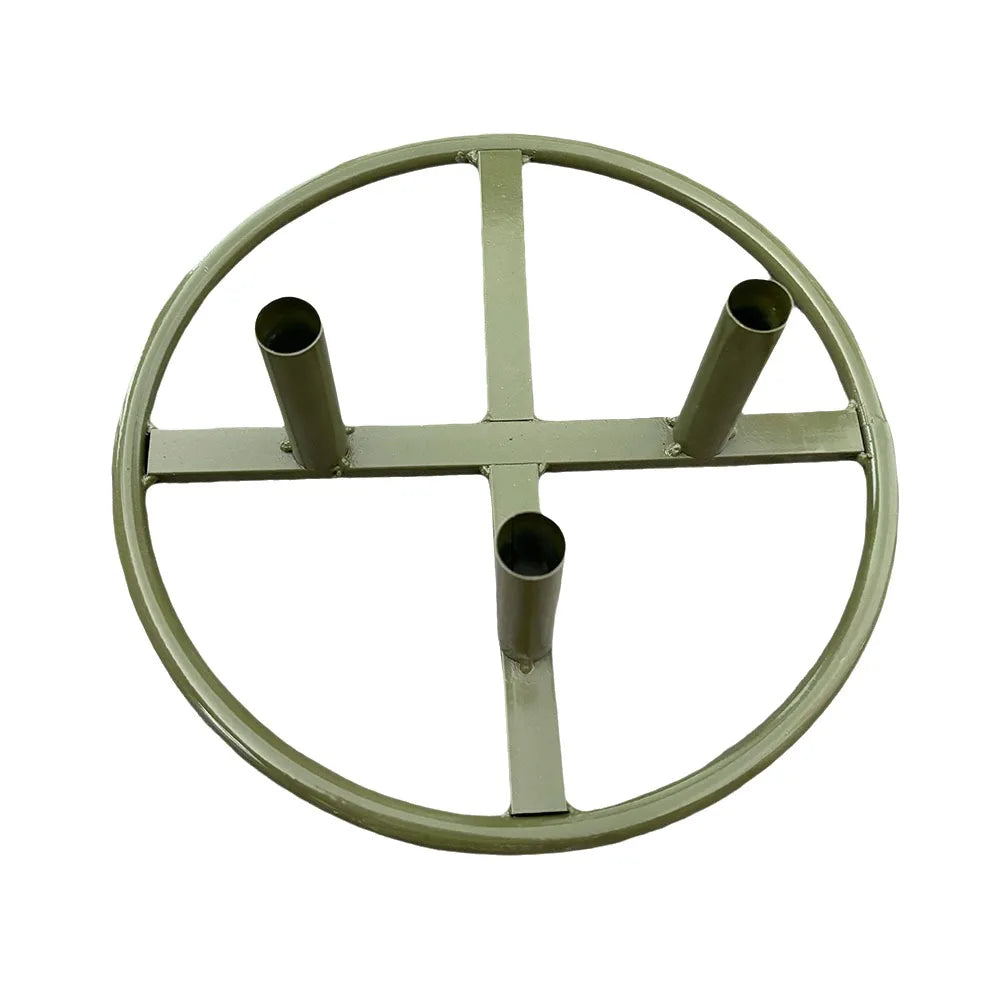 Iron Flower Pole Display Stand – Giant Floor Standing Metal Base