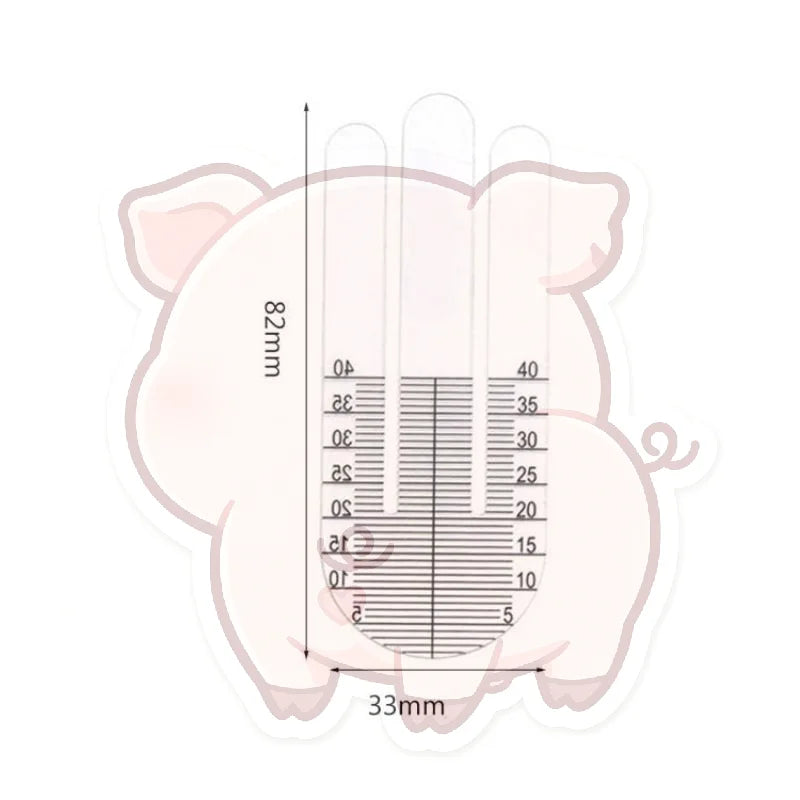Pupil Height Ruler – Optical PH Meter for Eyeglass Fitting