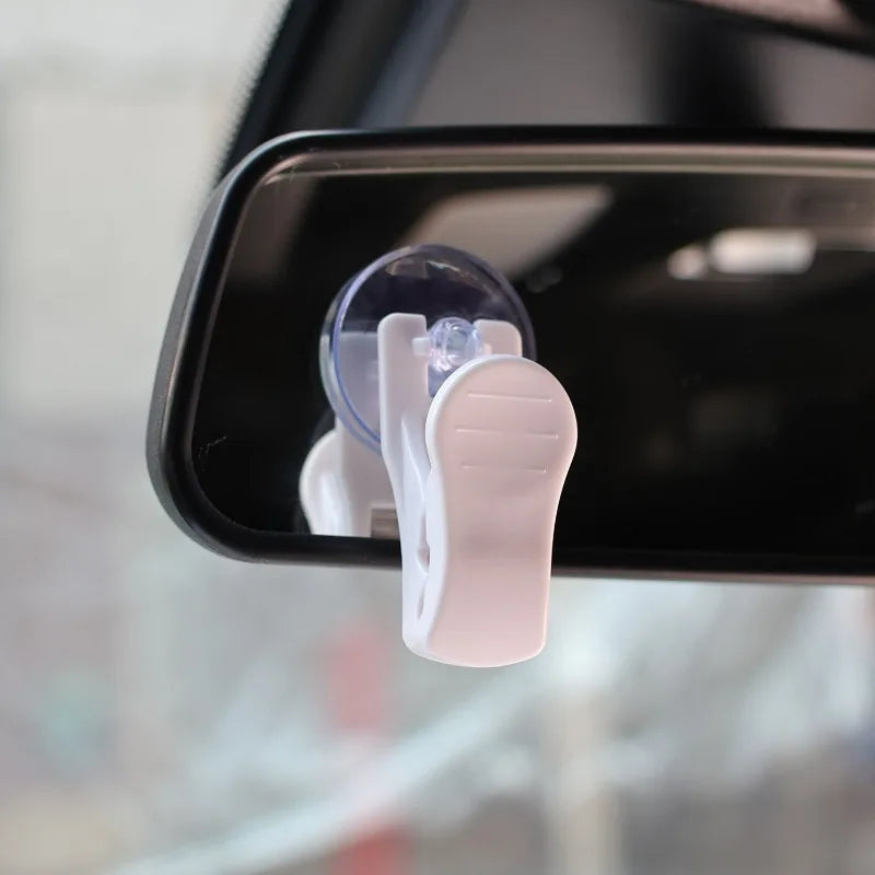 Suction Cup Clip ABS+PVC – Glass, Tile & Car Surfaces