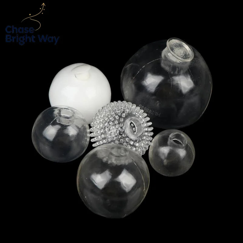 Transparent TPR Sphere DIY Ball Mold – Fillable Craft Shell