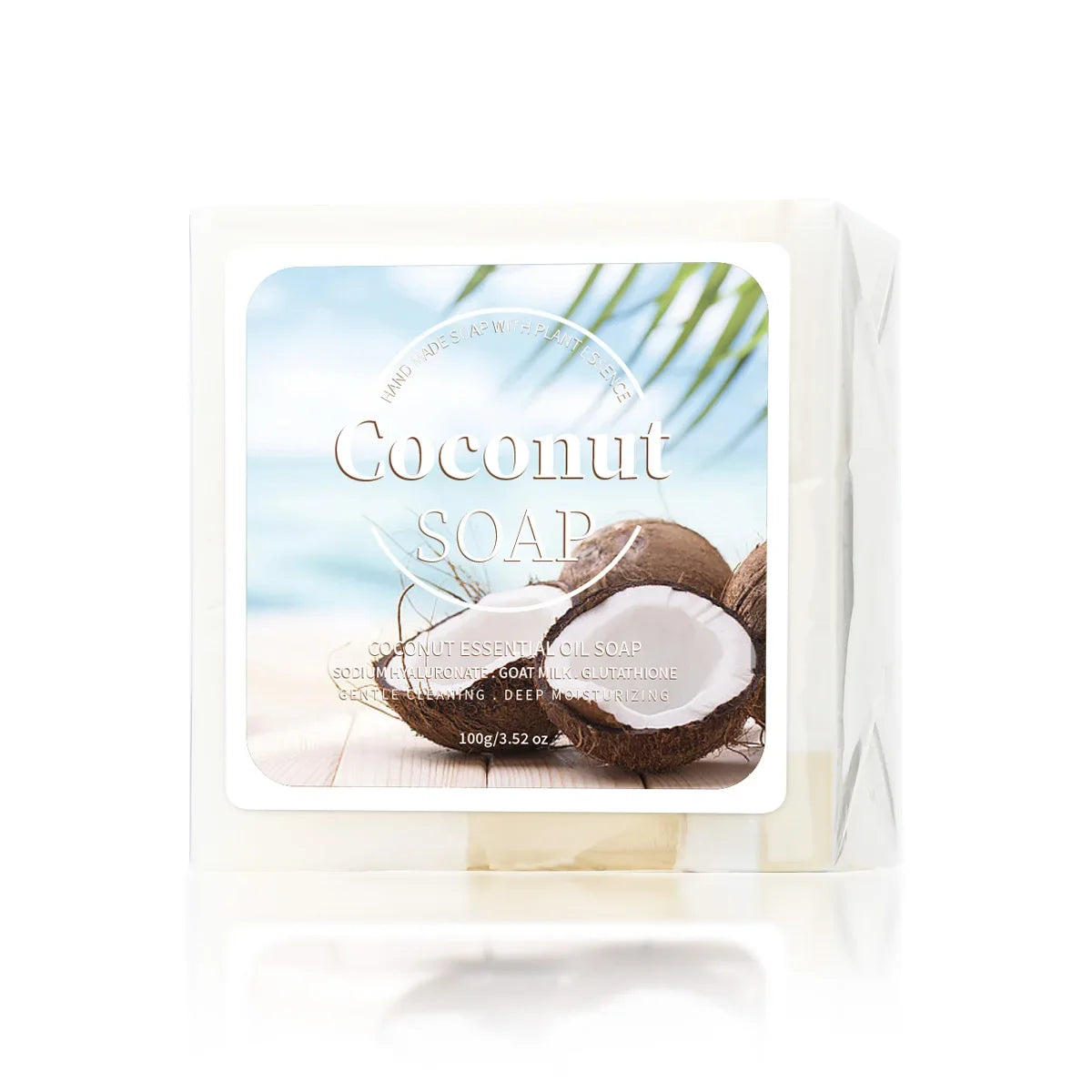 Coconut Milk & Goat Milk Handmade Soap Bar – 100g Organic
