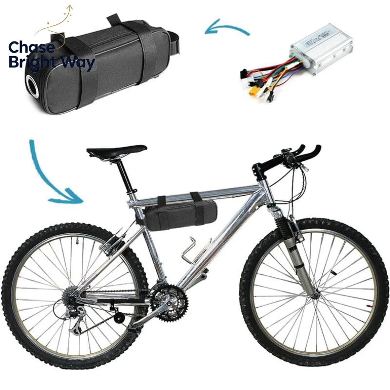 Waterproof Oxford E-Bike Controller Bag | Cycling Storage Pack
