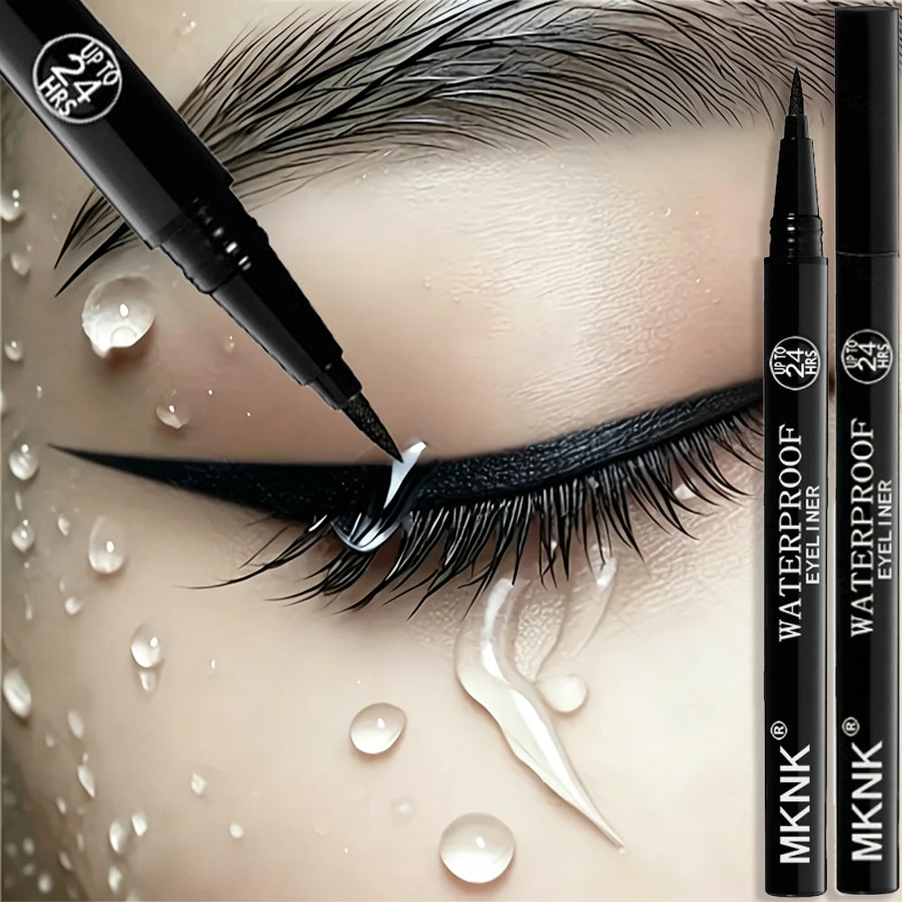 Waterproof Liquid Eyeliner Pen – Long-Lasting Matte Black