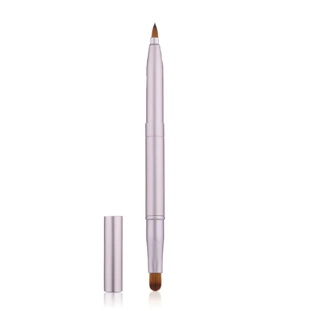 Retractable Dustproof Lip Brush – Portable Lipstick Applicator
