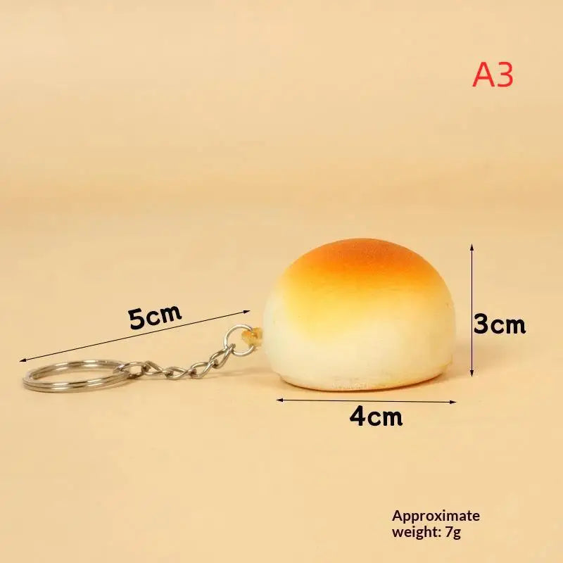 Milk Bread Squishy Toy – Realistic PU Squeeze Fidget Toy