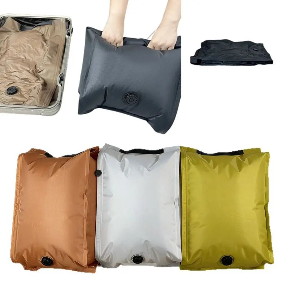 Reusable Travel Vacuum Compression Bag – Waterproof Space Saver