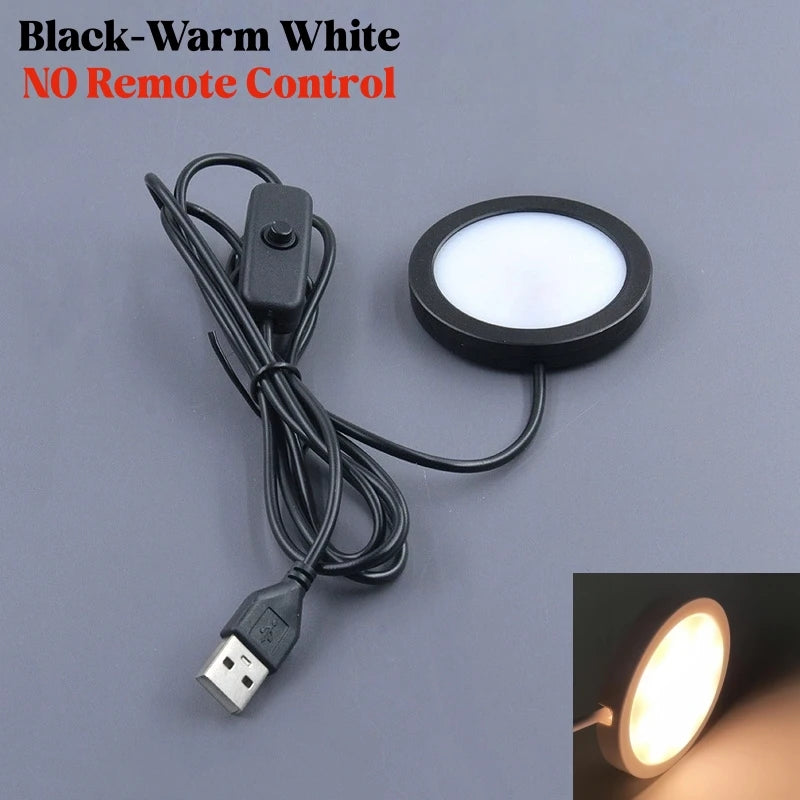 USB RGB LED Lamp Base 3W – Jewelry Display & Cabinet Light