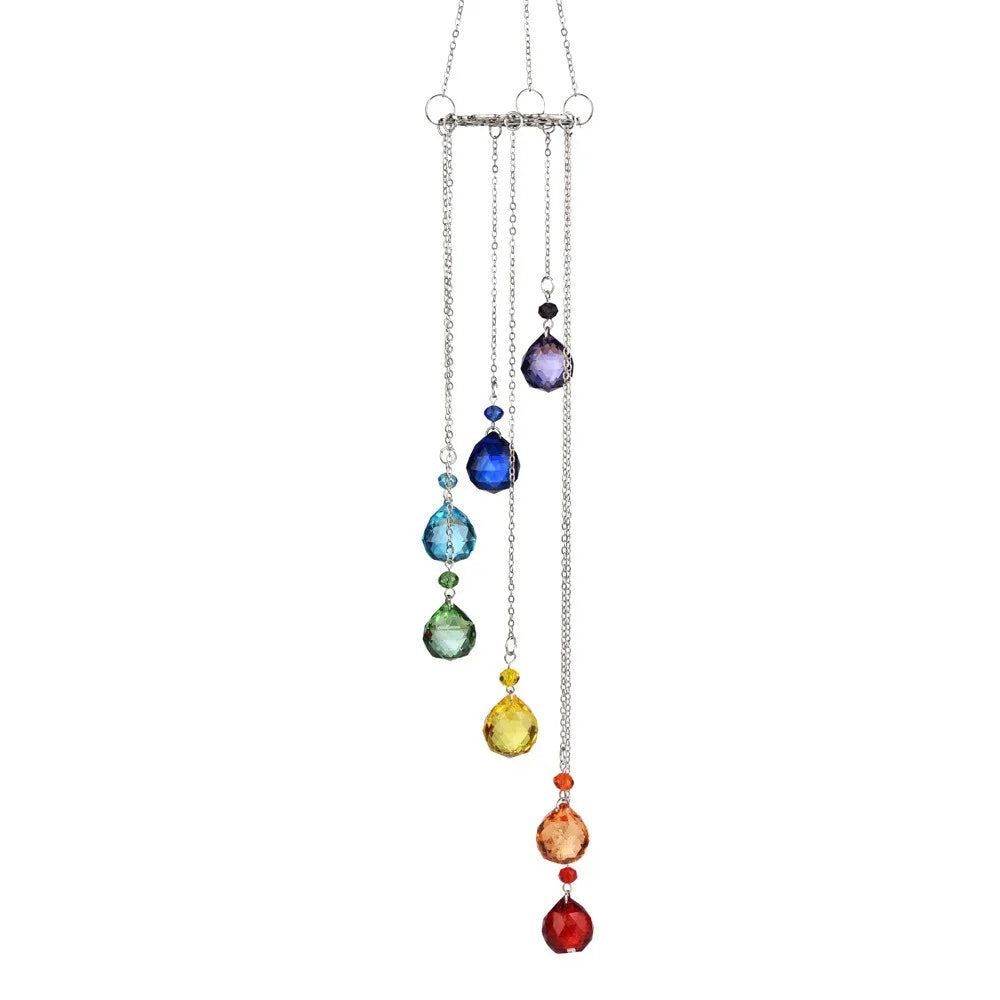 AB Crystal Sun Catcher Rainbow Maker – Tree of Life Pendant