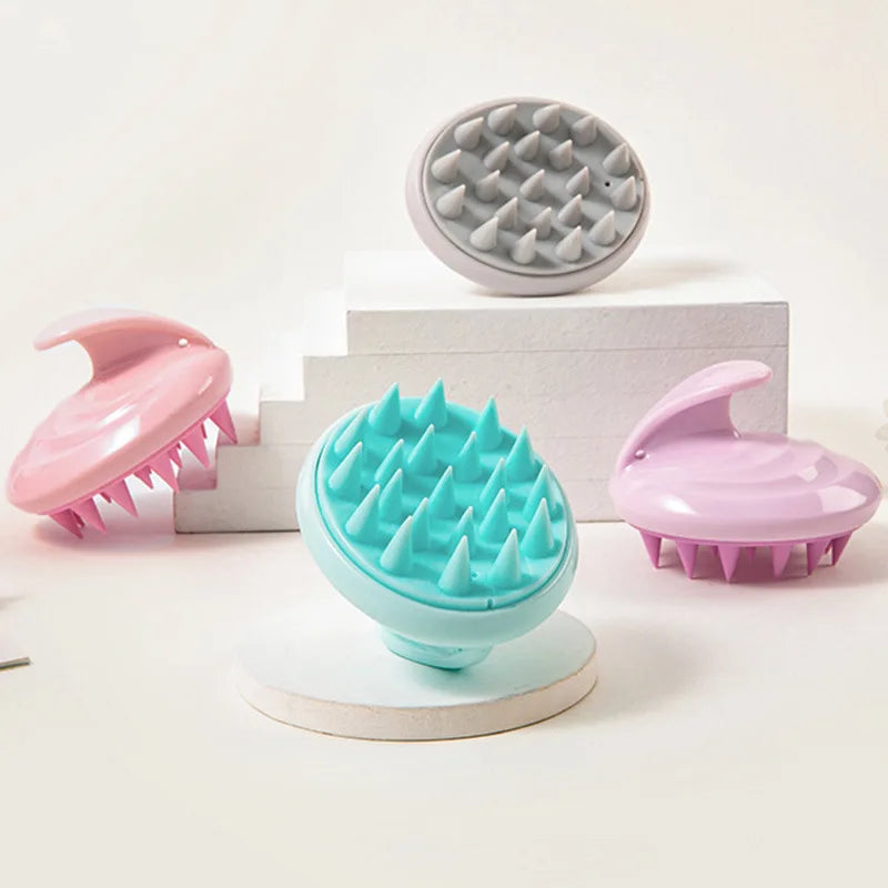 Silicone Scalp Massager Shampoo Brush – Air Cushion Comb