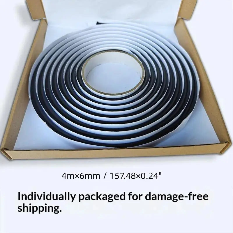 Waterproof Butyl Rubber Sealing Strip – Self-Adhesive 6/8/10mm