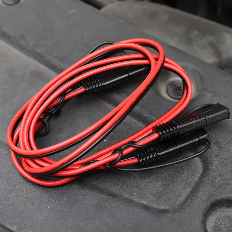 SAE to SAE Extension Cable 16 AWG Waterproof 12V–36V Car