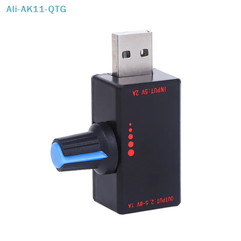 USB Fan Speed Controller – Type-C & USB-A Stepless 5W DC 5V