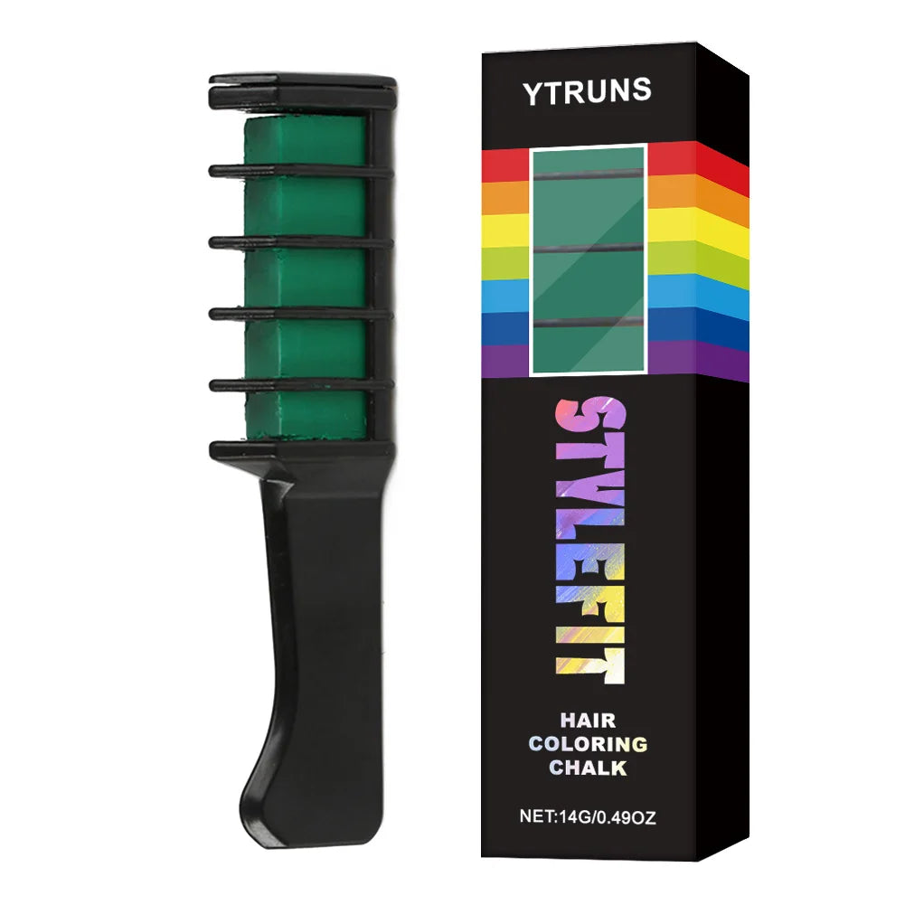 Temporary Hair Color Comb Stick – Washable Hair Chalk