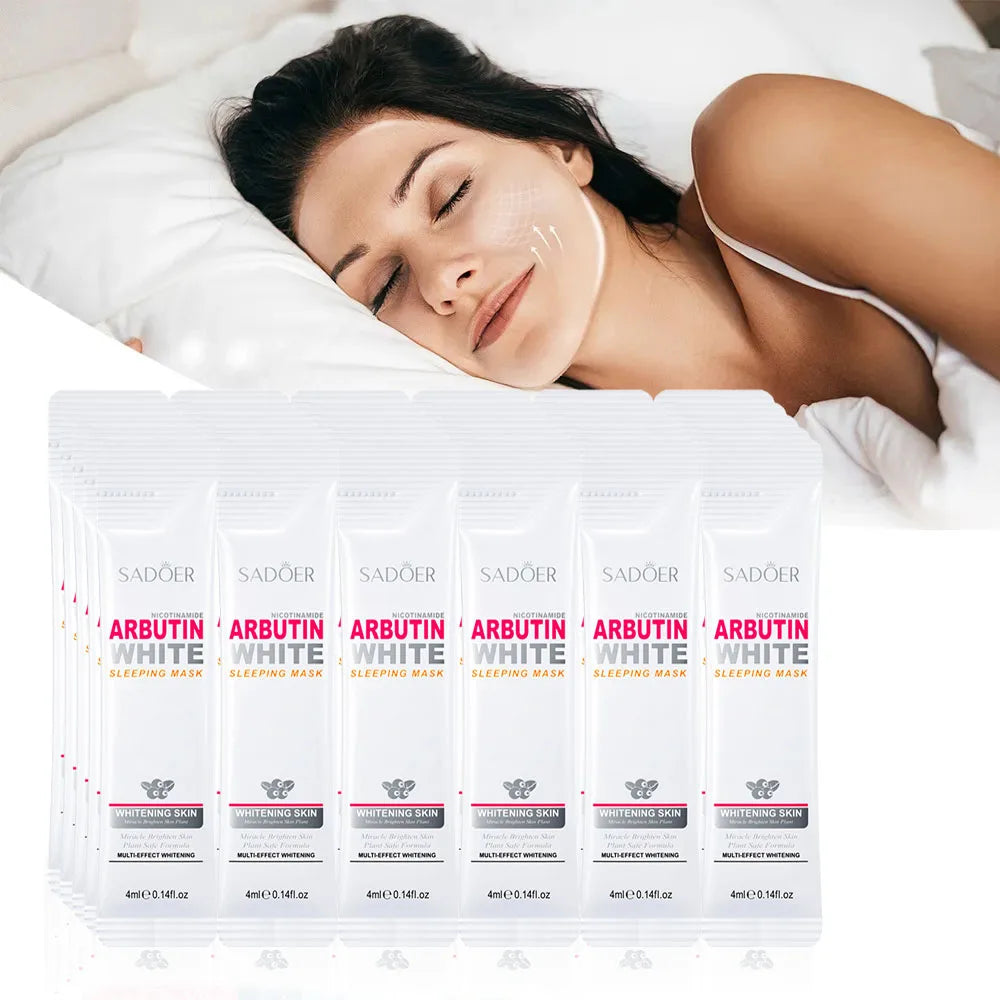 SADOER Rice Raw Pulp Sleeping Face Mask 30pcs – Moisturizing