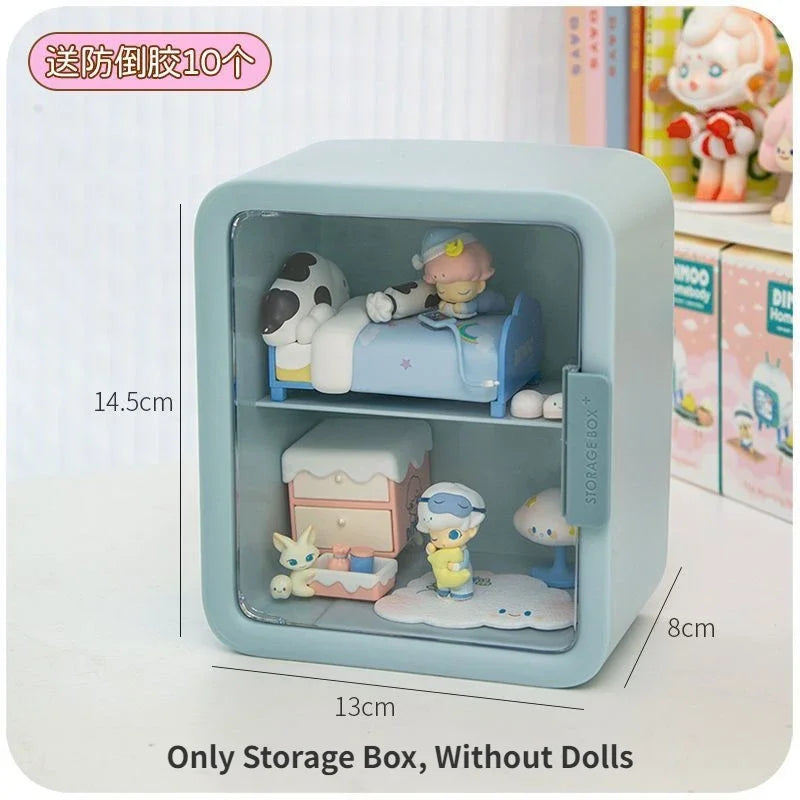 Transparent Action Figure Display Case – Dust-Proof Storage Rack