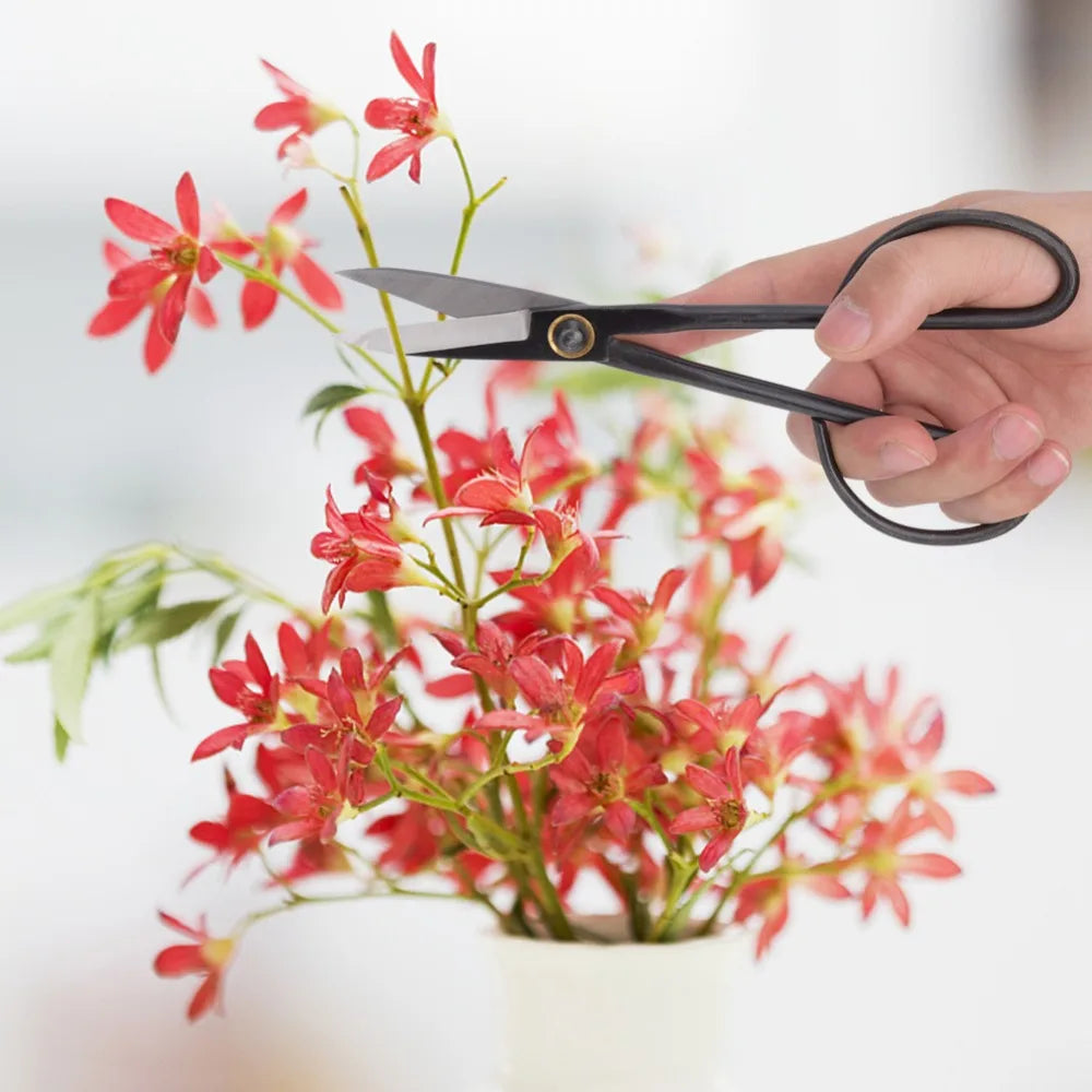 Steel Bonsai Pruning Scissors – Sharp Precision Garden Shears