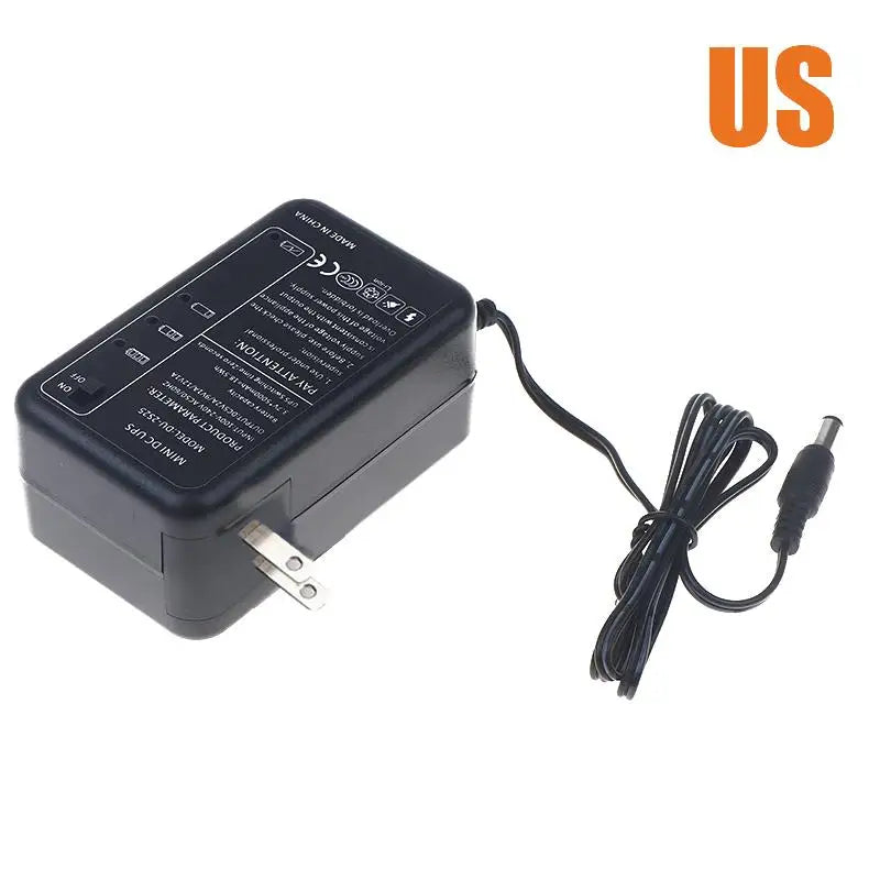 Portable Mini UPS 220V to DC 5V 9V 12V – Router Modem CCTV