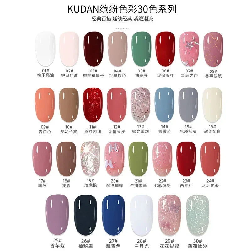 Handaiyan 8ml Water-Based Nail Polish – No Lamp Quick Dry