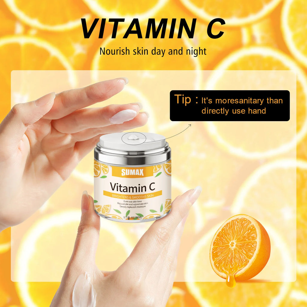 SUMAX Vitamin C Face Cream – Brightening Moisturizer 50ml