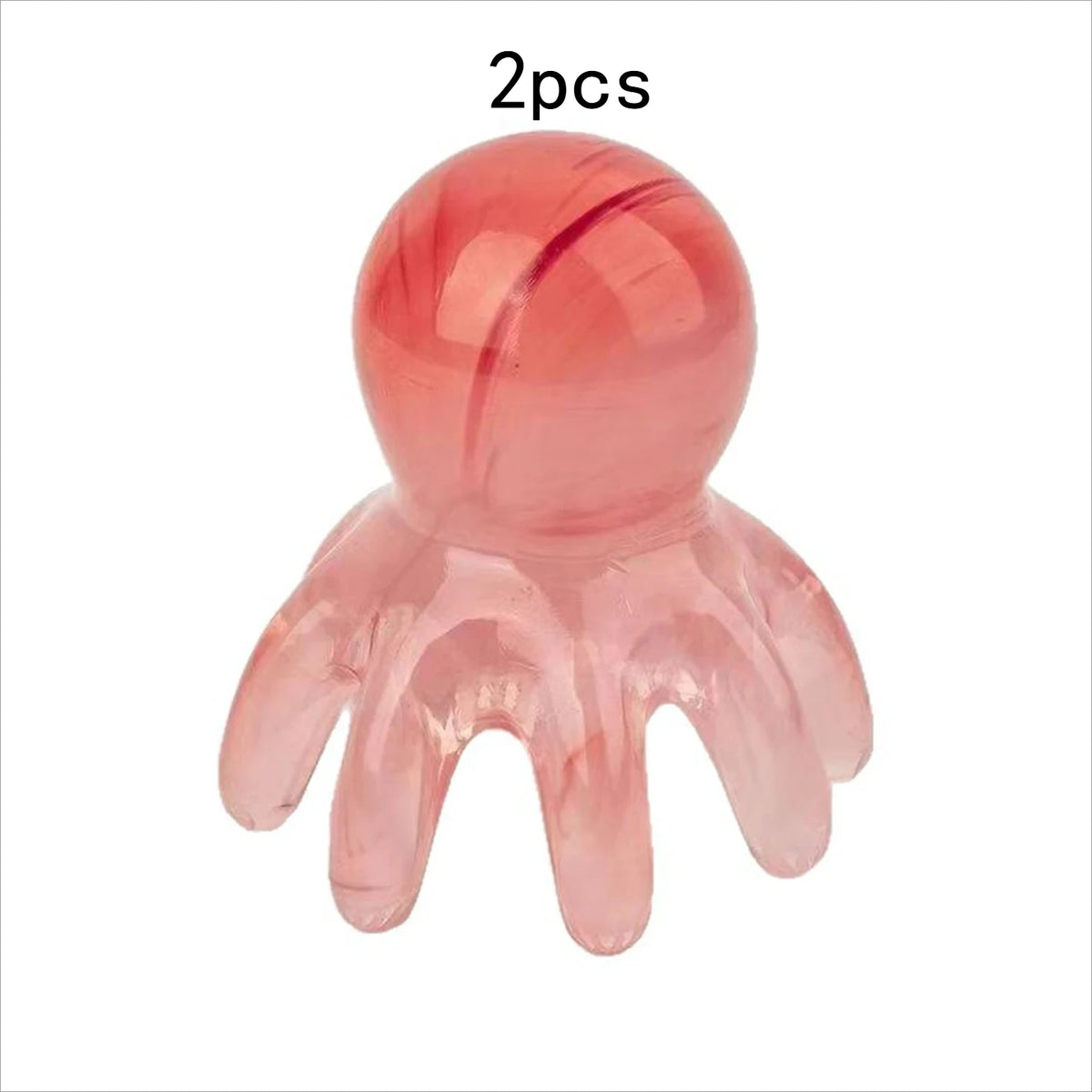 Octopus Scalp Massage Comb – 8-Tentacle Head Scratcher