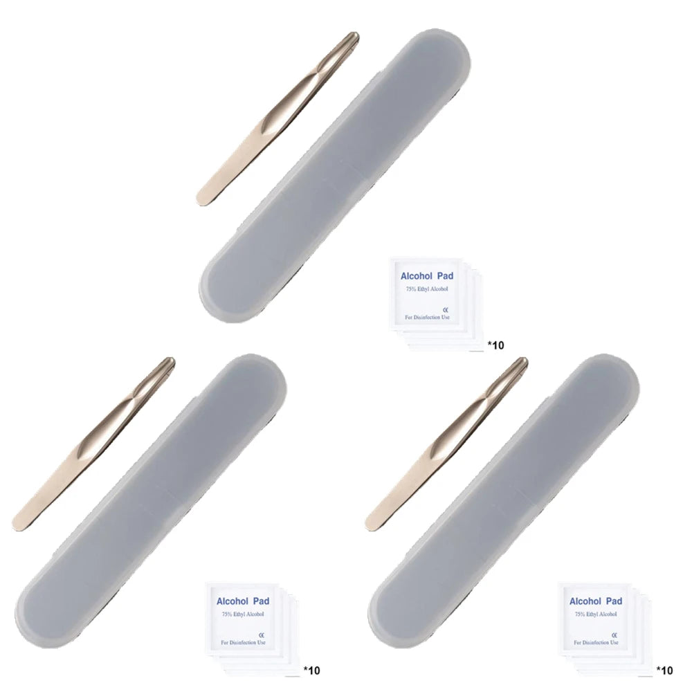 Stainless Steel Precision Tweezers – Eyebrow & Beard Grooming