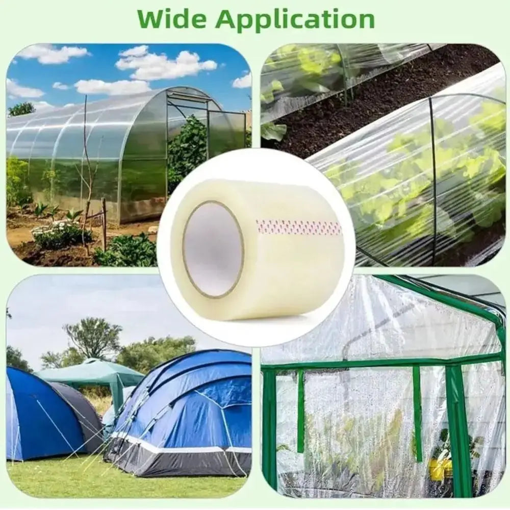 UV Resistant Greenhouse Film Repair Tape | Transparent PE Patch